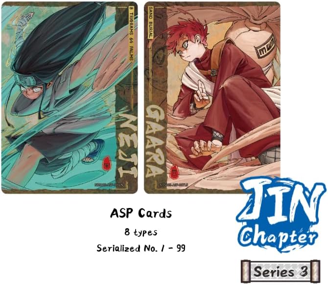 KAYOU Naruto Smriti Collectible Card Chapter Jin