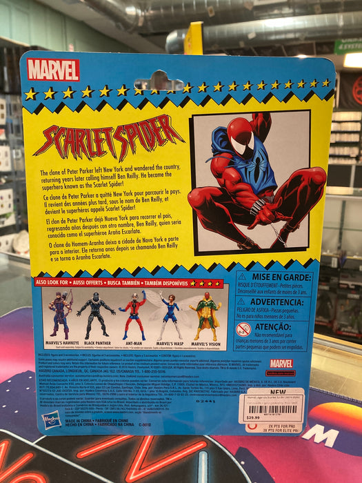 Marvel Legends Scarlet Spider (retro style)