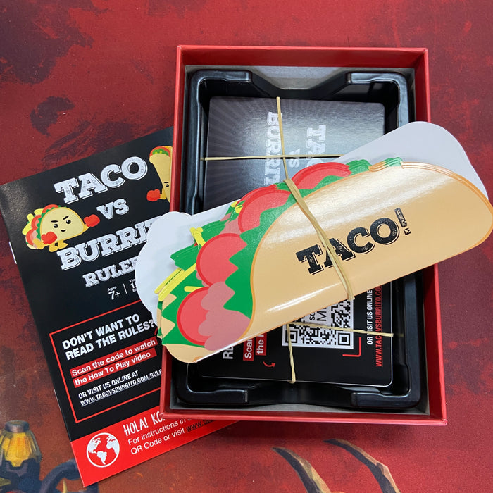 Taco vs. Burrito