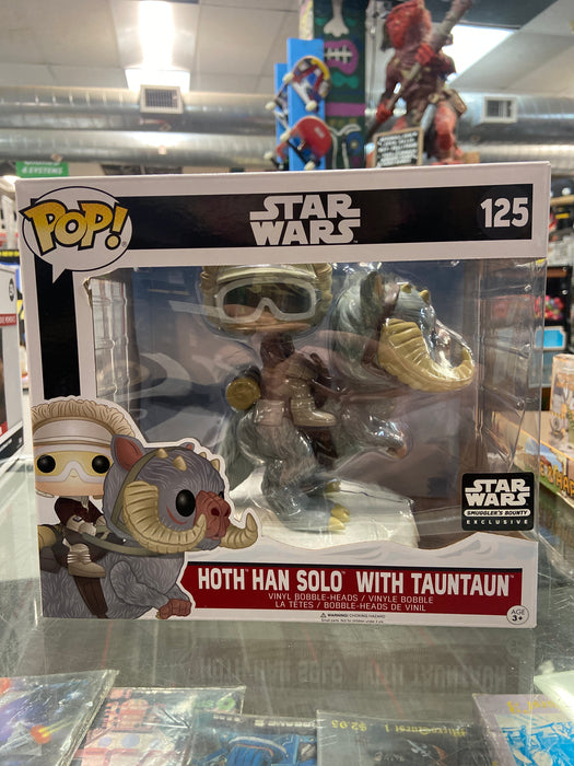 POP Star Wars: Hoth Han Solo with Tauntaun [Smuggler's Bounty Excl.]