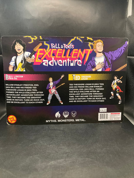 Bill & Ted's Excellent Adventure Air Guitar Ed. 5-Inch FigBiz Action Figure Set