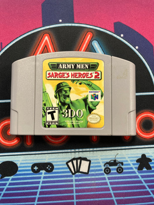 Army Men Sarge's Heroes 2 (Gray Cartridge)