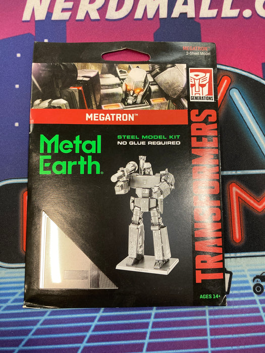 Metal Earth Transformers Megatron Steel Model Kit