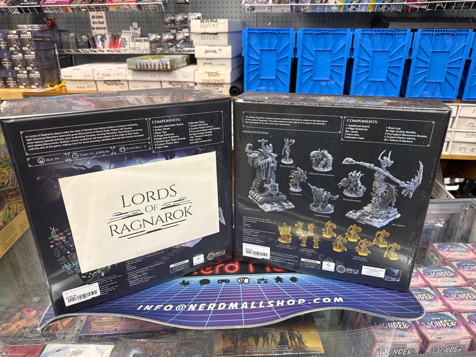 Lords of Ragnarok w/ Stretch Goals Box (Sealed-Both)