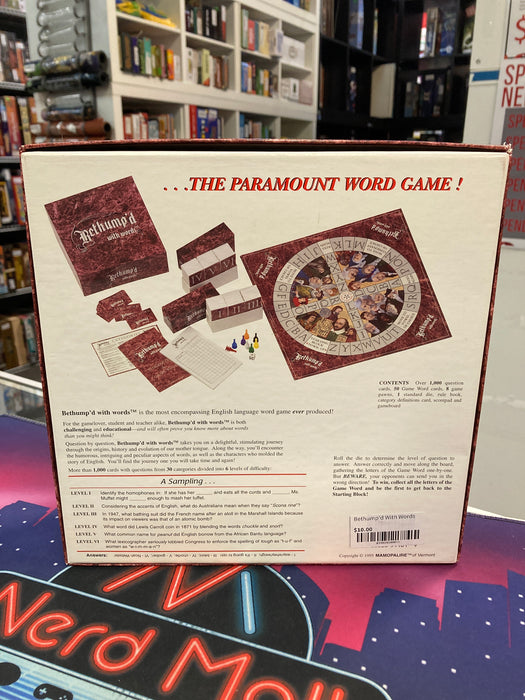 Bethump'd with Words