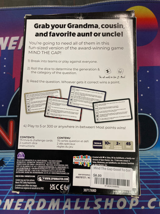 Mind The Gap Good To Go!