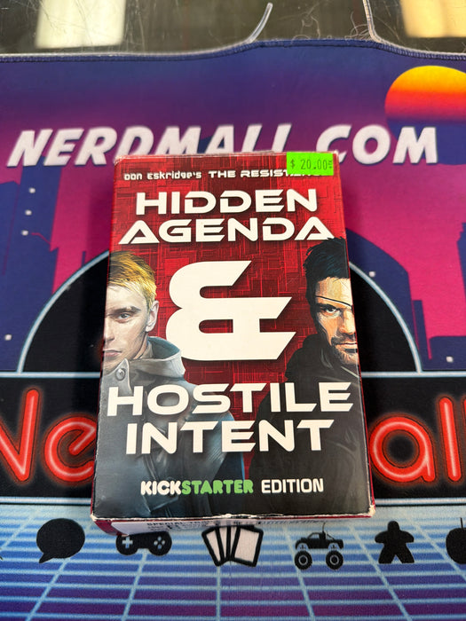 Hidden Agenda & Hostile Intent (KS Ed Resistance)