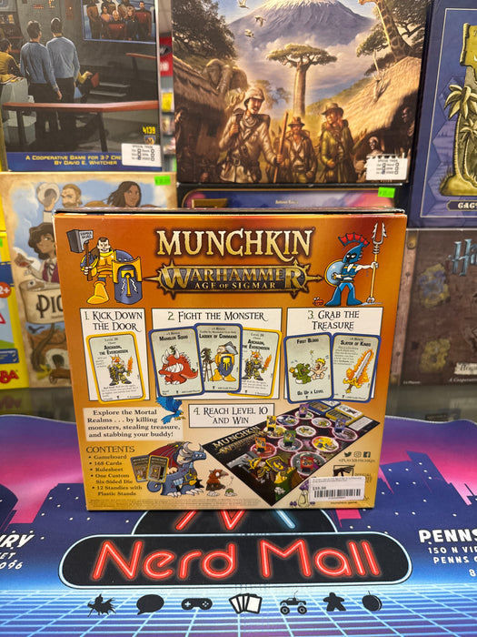 Munchkin Warhammer Age of Sigmar w/Chaos and Order & Death and Destruction Exps