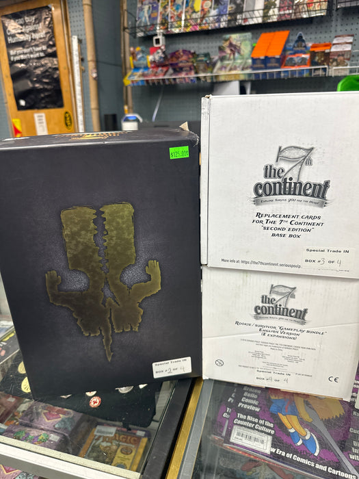 7th Continent w/Rookie Survivor Bundle (4 boxes)