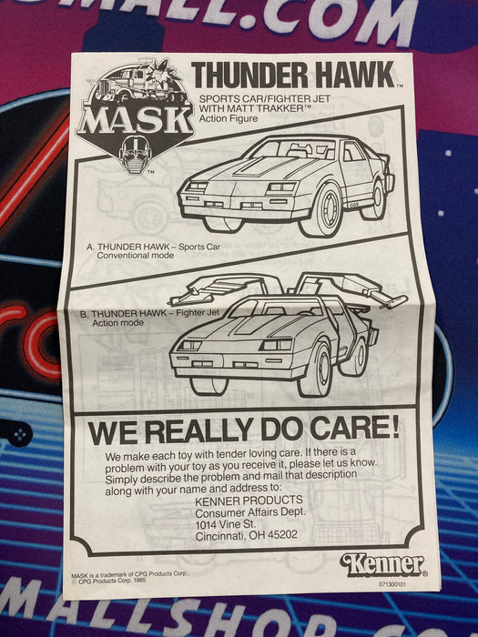 1985 MASK Thunderhawk