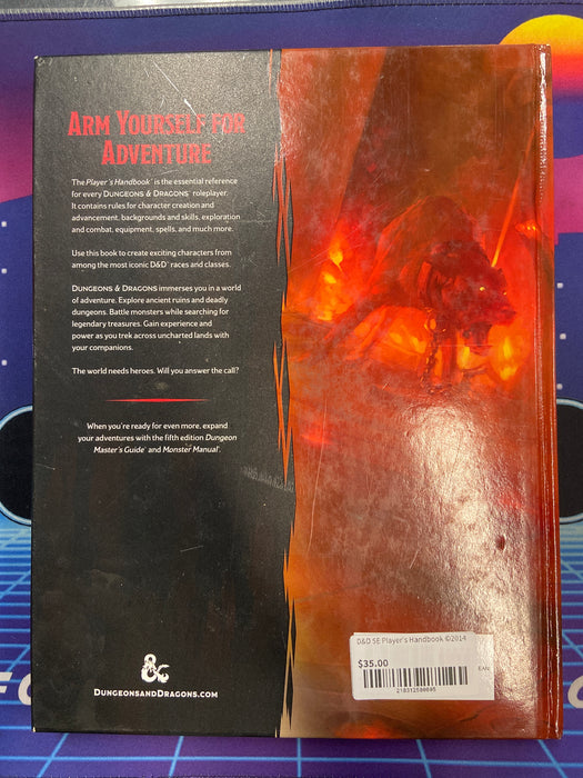 D&D 5E Player's Handbook ©2014