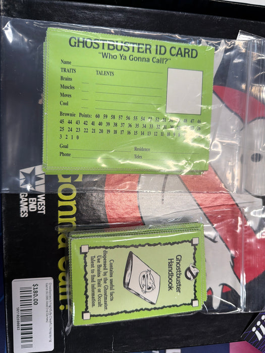 Ghostbusters A Frightfully Cheerful Roleplaying Game (©1986 West End Games)