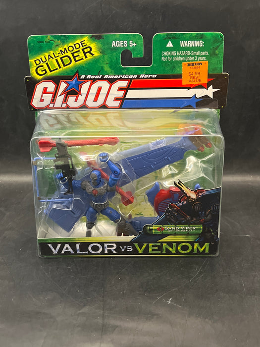 GI Joe Valor vs Venom Sand Viper with Air Assault
