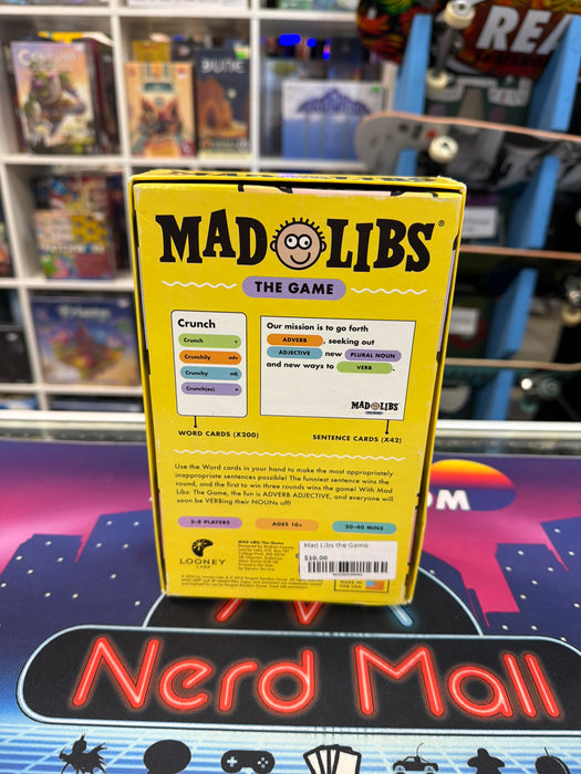 Mad Libs the Game