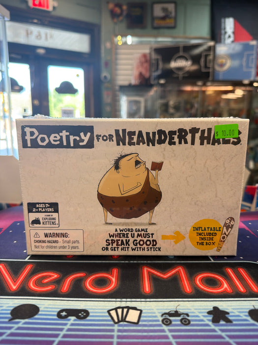 Poetry for Neanderthals (Sealed)