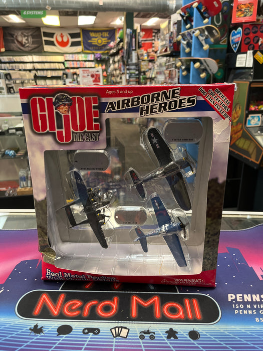 GI Joe: Die Cast Airborne Heroes Miniature Planes