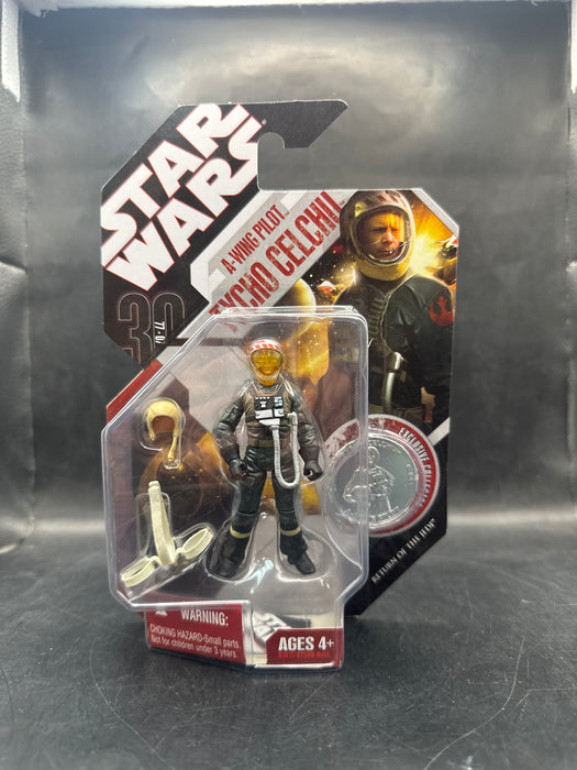 Star Wars 30th Anniversary Wave 7 A-Wing Pilot Tycho Celchu