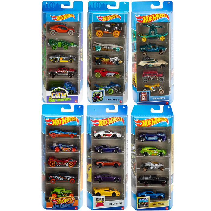 Hot Wheels 2022 5-Car Pack Mix 6