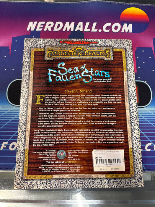 Advanced Dungeons & Dragons Forgotten Realms SC Sea of Fallen Stars 11393