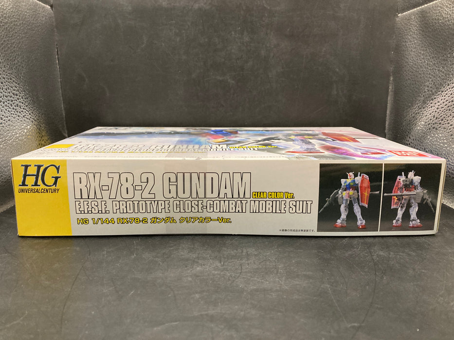 Bandai Limited Hg 1/144 Rx-78-2 Gundam Clear Color Ver. Model Kit