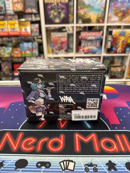 WAR World Auto Racing Trading Card Game (Sealed)