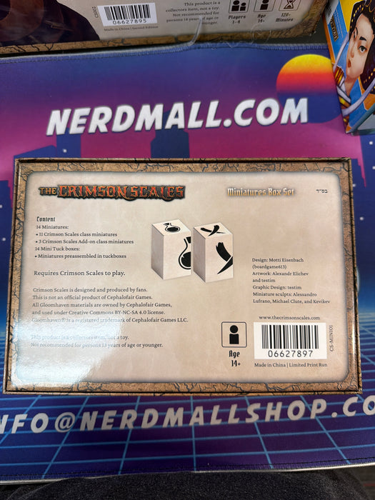 Crimson Scales Miniature Box Set, The (New Inside)