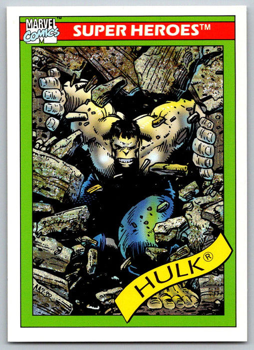 1990 Impel Marvel Universe I #17 Hulk
