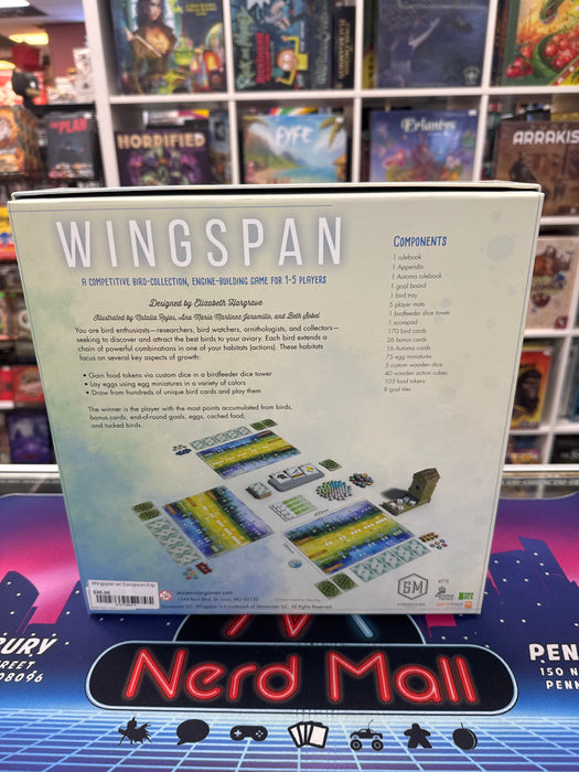 Wingspan w/ European Exp