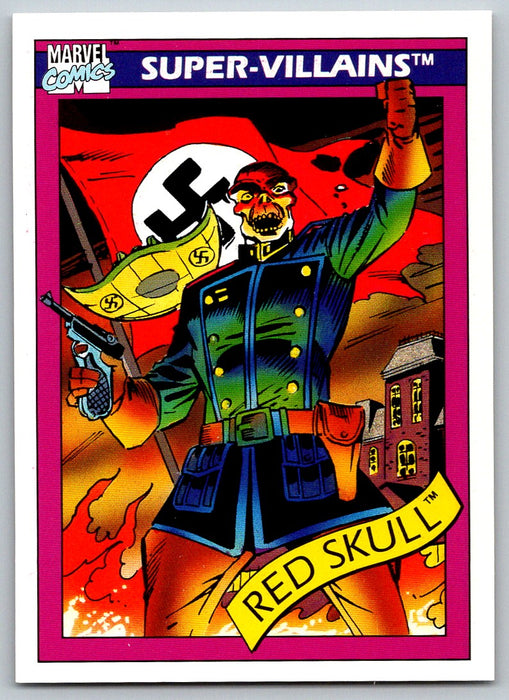 1990 Impel Marvel Universe I #81 Red Skull