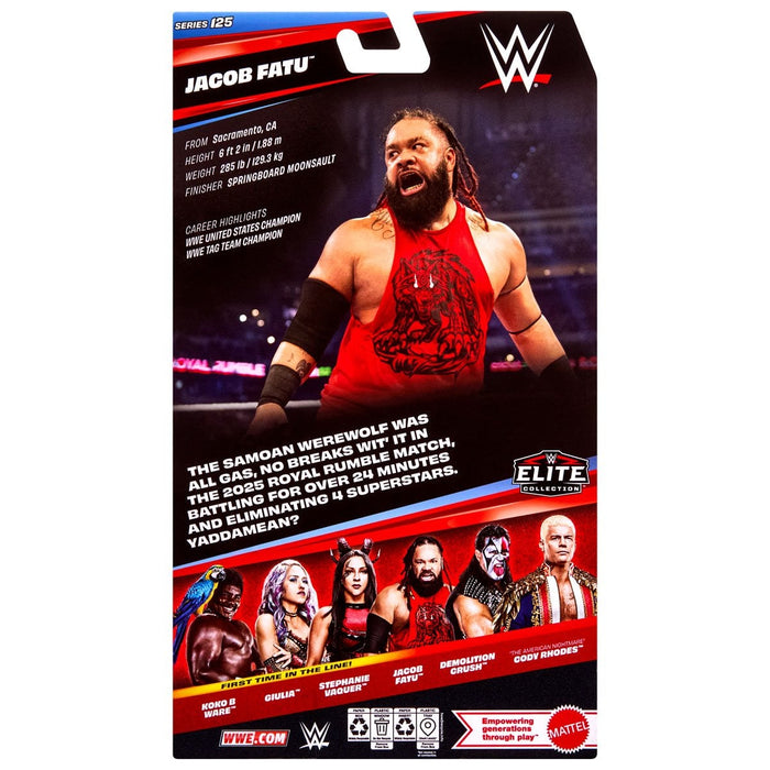 Jacob Fatu - WWE Elite Collection Series 125