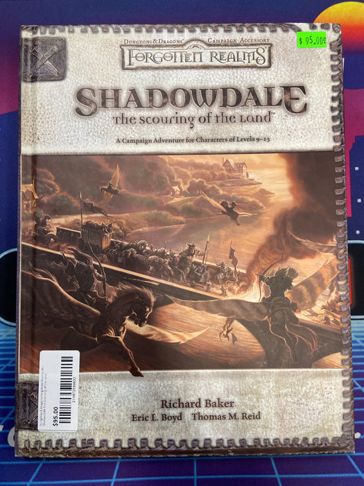 Dungeons & Dragons Forgotten Realms HC - ShadowDale The Scouring of the Land