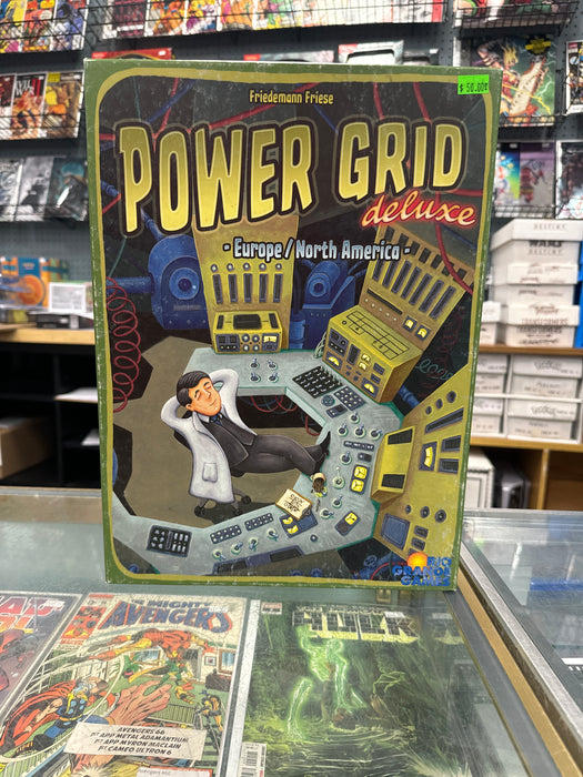 Power Grid deluxe- Europe-N America