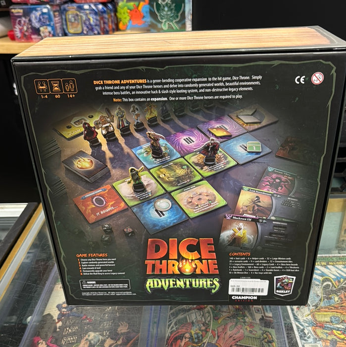 Dice Throne Adventures with Promo Card set