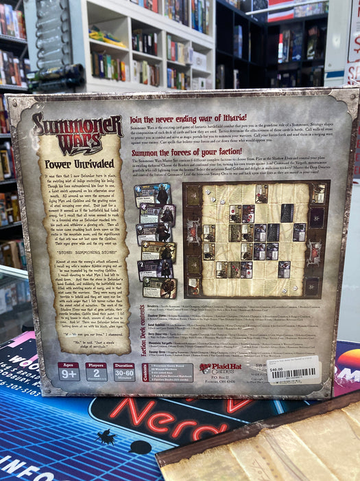 Summoner Wars Master Set (Sealed) w/ 2 Game Boards