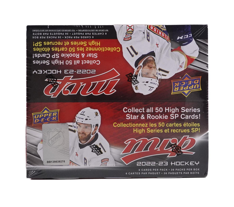 2022/23 Upper Deck MVP Hockey Retail Box