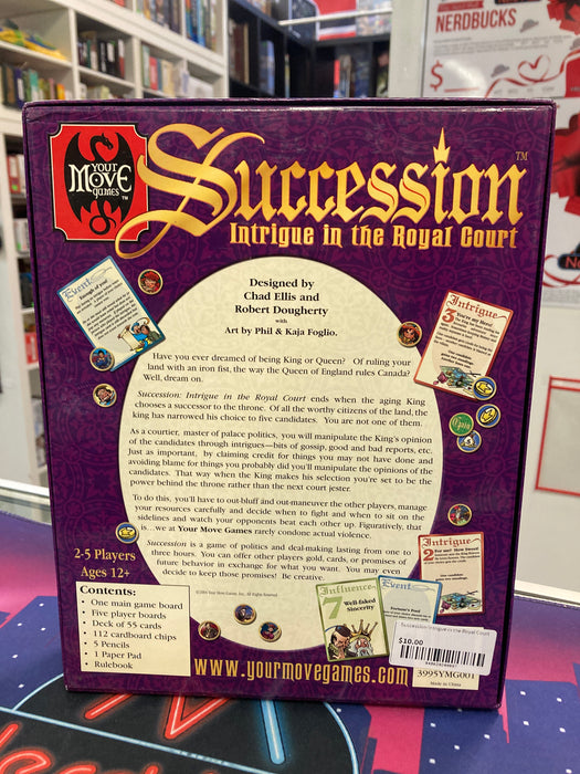 Succession Intrigue in the Royal Court (New Inside)