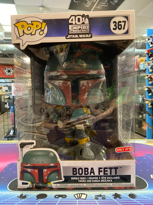 POP Star Wars: Empire Strikes Back 40th - Boba Fett (10 in.) [Target Excl.]
