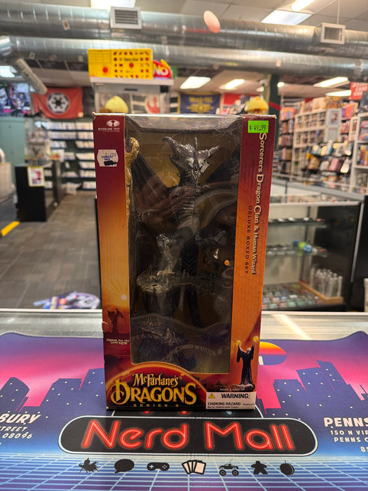 McFarlane's Dragons Sorcerers Dragon Clan & Human Wizard