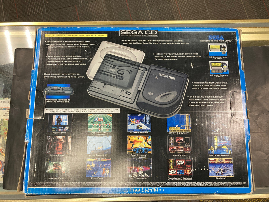 Sega Genesis with Sega CD Model 2 CIB