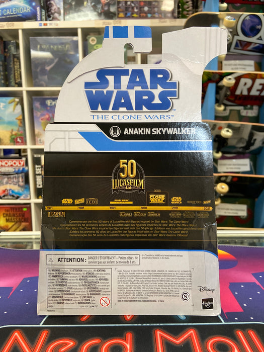 Lucasfilm 50th Anniversary Star Wars Clone Wars Anakin Skywalker