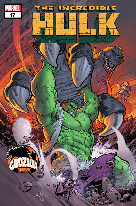 Incredible Hulk #17 Andrei Bressan Godzilla Variant