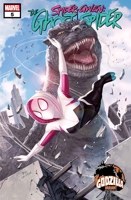 Spider-Gwen: The Ghost-Spider #5 Inhyuk Lee Godzilla Variant