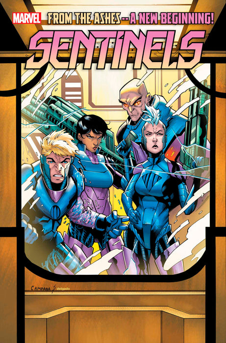 Sentinels #1 Chris Campana Windowshades Variant