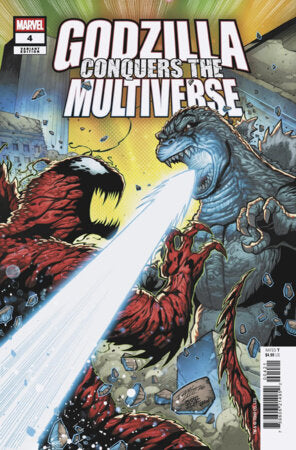 Godzilla Conquers The Multiverse #4 Ron Lim Heisei Vs. Marvel Variant