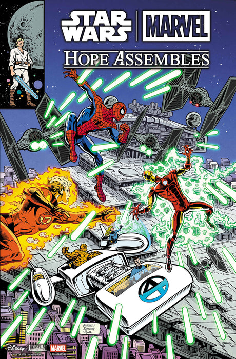 Star Wars/Marvel: Hope Assembles #1 Cover F Dan Jurgens Retro Variant