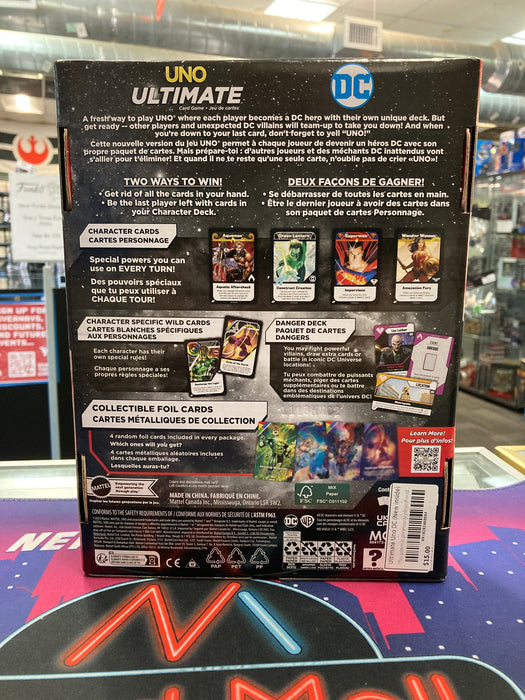 Ultimate Uno DC (New inside)