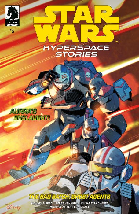 Star Wars: Hyperspace Stories: The Bad Batch--Ghost Agents #5 (Cvr A) (Valeria Favoccia)