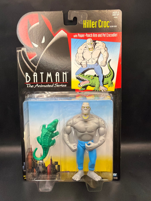 BTAS - Killer Croc with Power Punch Arm and Pet Crocodile