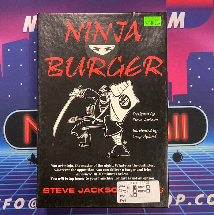 Ninja Burger (w/ Sumo Size Me Exp.)