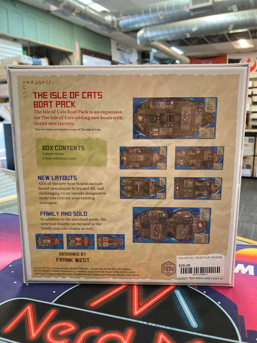 Isle of Cats Boat Pack (Sealed)